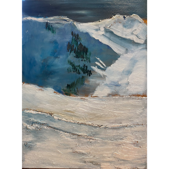 Kunstwerk Winterlandschaft I